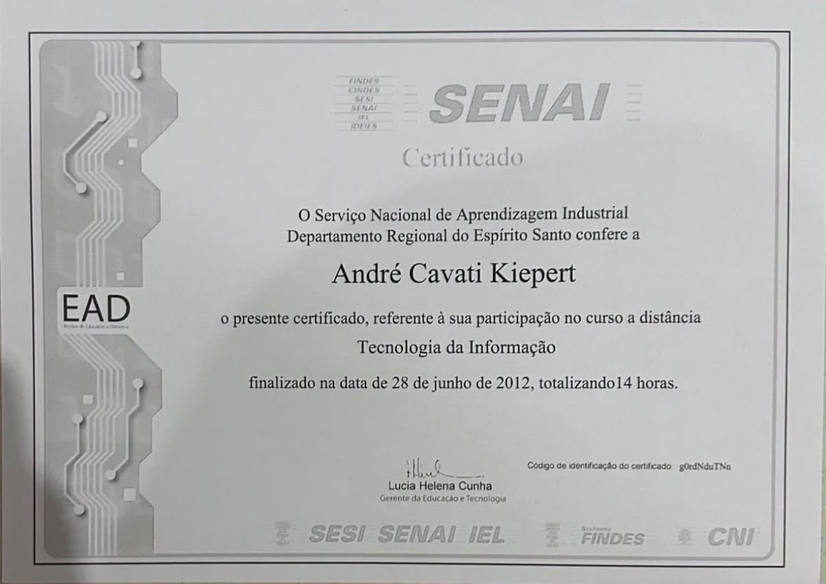 Curso de Tecnologia da Informação