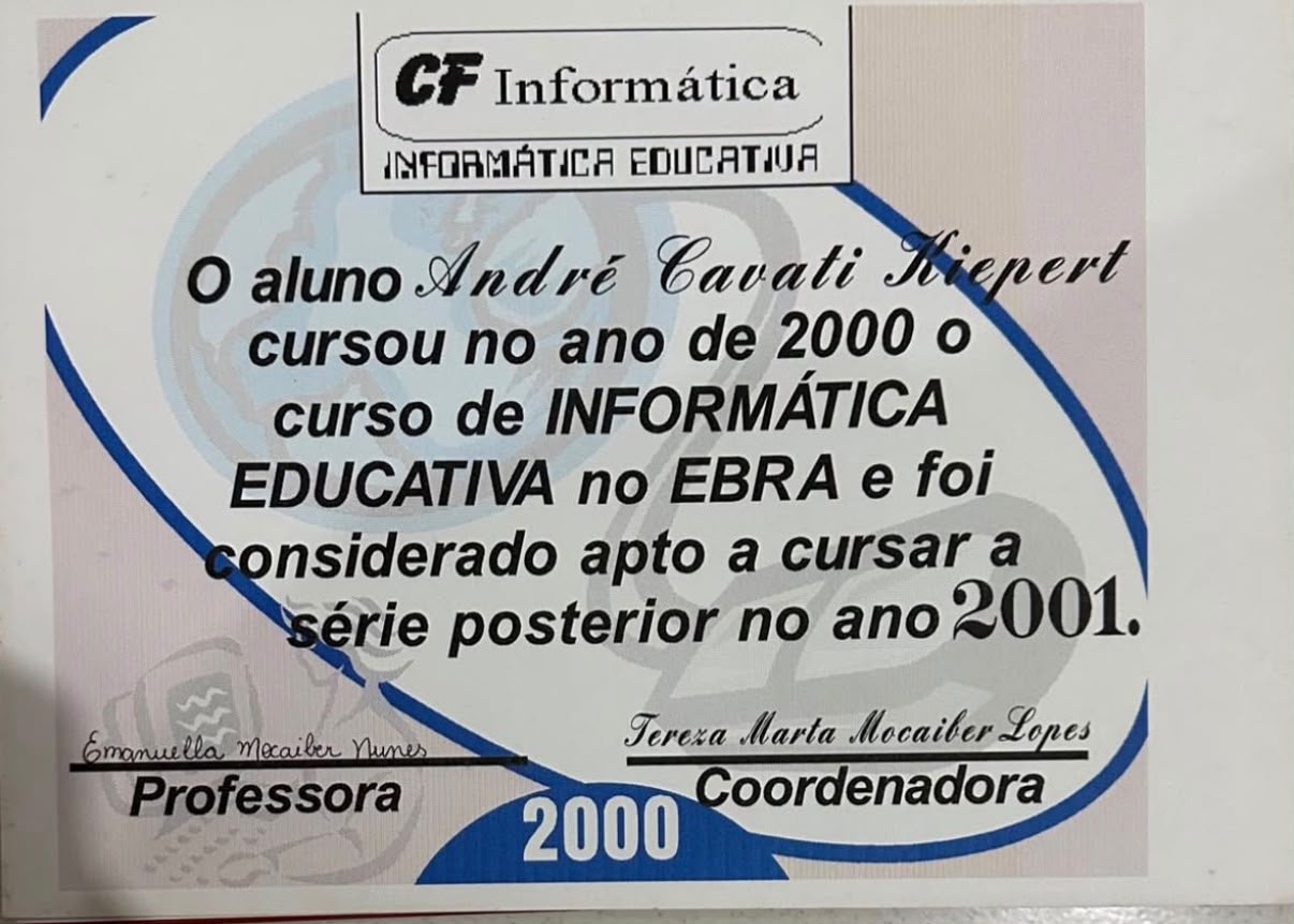 Curso Informática Educativa