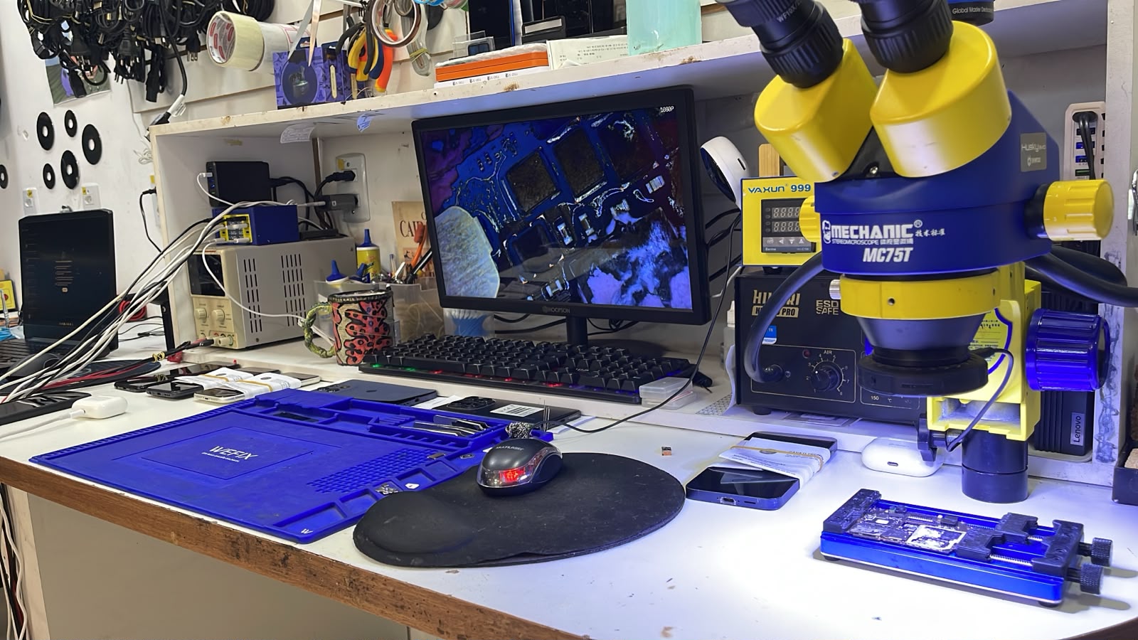 Usamos equipamento de ultima geração para nossos reparos!